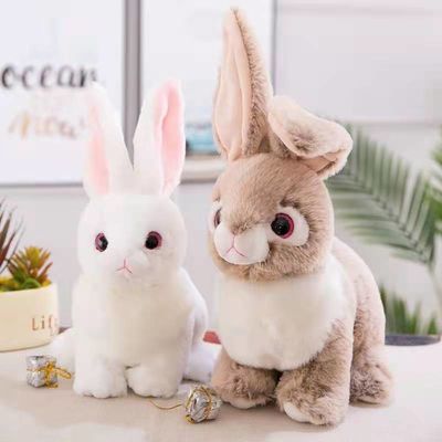 Long Bunny Plush Toy For Baby apaiser d'OEM 30cm