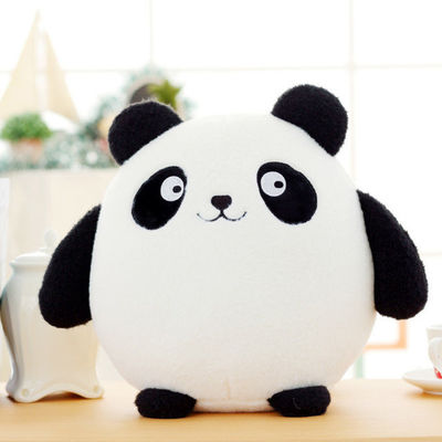 Carreau formé animal de peluche de bande dessinée décorative à la maison