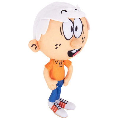 poupées de garçon de bande dessinée de peluche de polyester électrique de broderie de 25cm longues