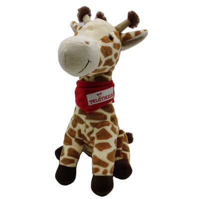 Anti peluche debout de girafe de l'effacement 25cm