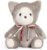 Coton du polypropylène ISO9001 remplissant Cat Stuffed Toy mignonne