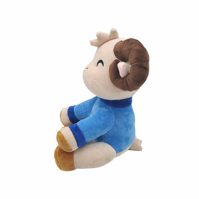 Le coton de 30cm pp des enfants remplissant peluche mignonne d'agneau joue l'oreiller de sommeil