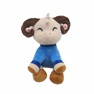 Le coton de 30cm pp des enfants remplissant peluche mignonne d'agneau joue l'oreiller de sommeil