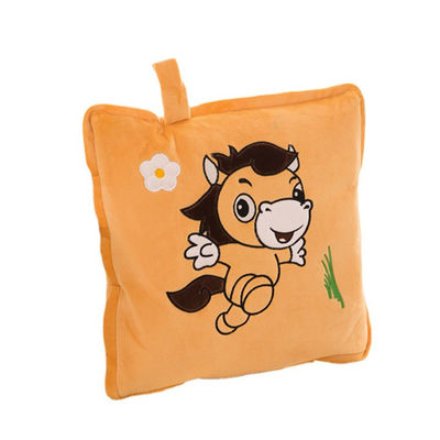 Réchauffeur mou 35x35cm de main de peluche d'OEM pour le décor à la maison