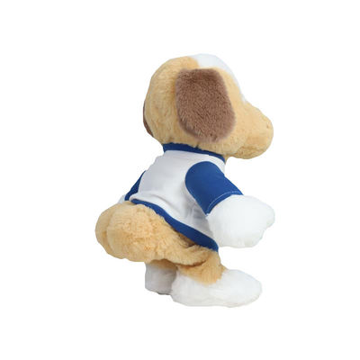 La peluche électrique ultra molle lavable de chien d'ODM joue cadeau de chien de peluche de 30cm le meilleur pour l'enfant