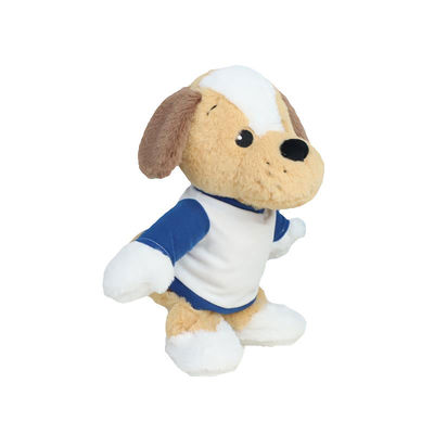 La peluche électrique ultra molle lavable de chien d'ODM joue cadeau de chien de peluche de 30cm le meilleur pour l'enfant