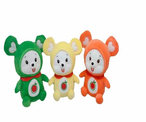 Anti jouets exquis de peluche de souris de fruit de déformation 25cm