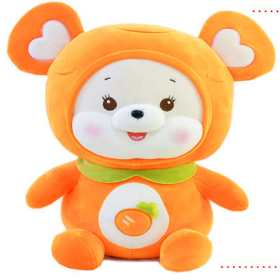 Anti jouets exquis de peluche de souris de fruit de déformation 25cm