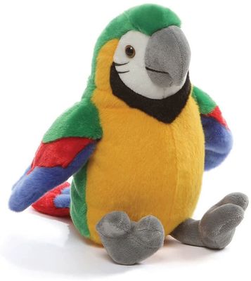 Peluche Toy With Polyester Fiber Stuffed d'ara de simulation