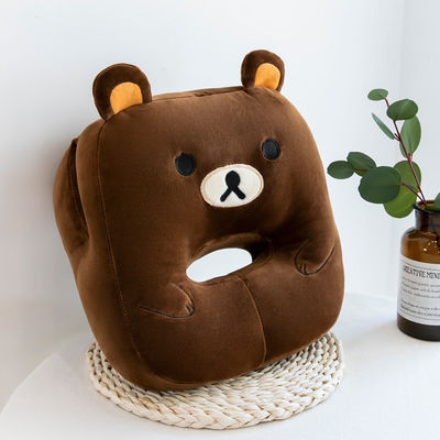 Un oreiller plus chaud de 30cm de doux de main courte lavable de peluche