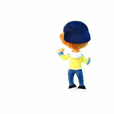 Pelez la poupée amicale de bébé garçon de peluche de Kawaii 40cm