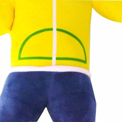 Pelez la poupée amicale de bébé garçon de peluche de Kawaii 40cm