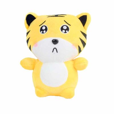 Le bébé accompagnent la bande dessinée Tiger Plush Toy 20cm sans la déformation