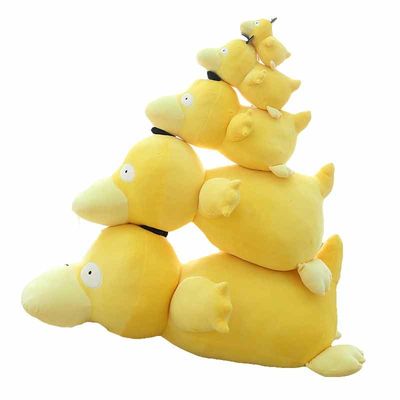 Peluche lavable Duck Stuffed Animal jaune de la main 30cm