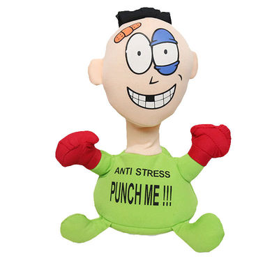 jouets criards de peluche d'Anime de décompression électrique de 30cm