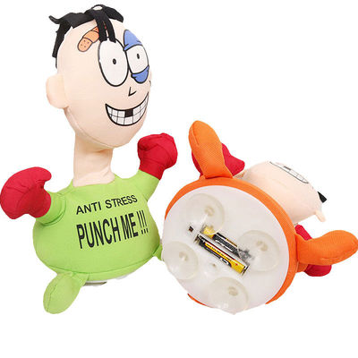 jouets criards de peluche d'Anime de décompression électrique de 30cm