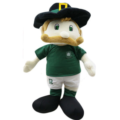 Jouets barbus de peluche de Cartoon Character Stuffed de soldat