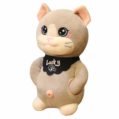 L'OEM pèlent Cat Plush Toy mignonne des enfants amicaux de 20cm