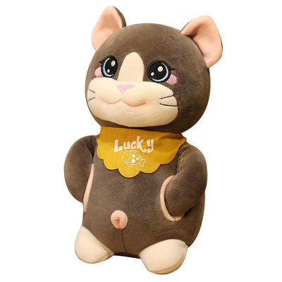 L'OEM pèlent Cat Plush Toy mignonne des enfants amicaux de 20cm