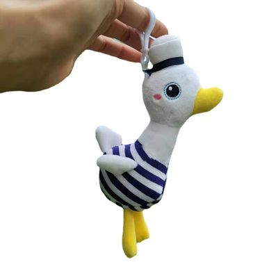 Bébé confortable Duck Charm Keychain de la peluche EN71
