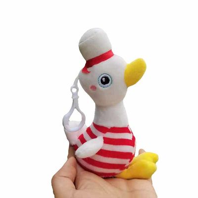 Bébé confortable Duck Charm Keychain de la peluche EN71