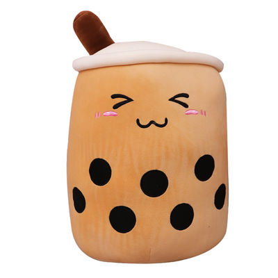 Nuage comme l'oreiller lavable de tasse de thé de lait de peluche de contact