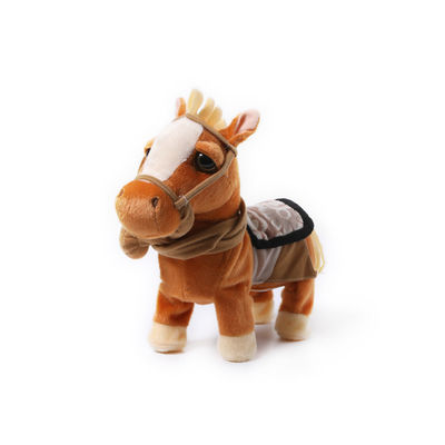 Pelez la peluche électrique amicale Pony Toy de short de mouvement