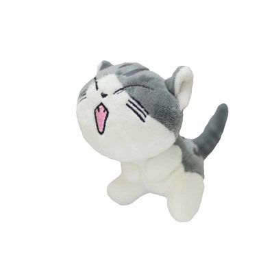 remplissage de coton de 15cm Cat Plush Keychain With Polypropylene