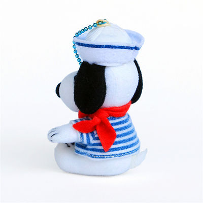 En gros le présent de 15 de cm de beau marin de Suit Snoopy Plush Little Boy pendants à chaînes principaux de sac