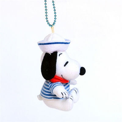 En gros le présent de 15 de cm de beau marin de Suit Snoopy Plush Little Boy pendants à chaînes principaux de sac