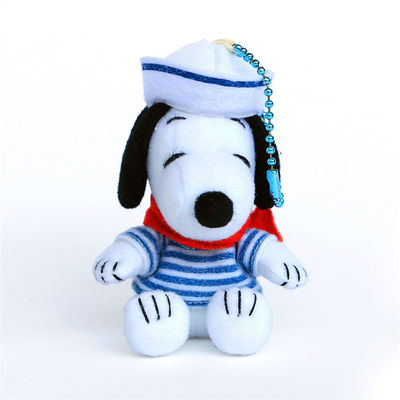 En gros le présent de 15 de cm de beau marin de Suit Snoopy Plush Little Boy pendants à chaînes principaux de sac