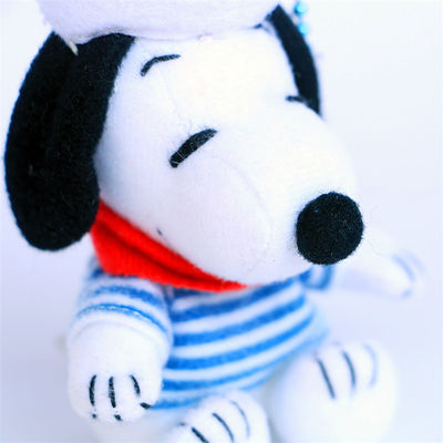 En gros le présent de 15 de cm de beau marin de Suit Snoopy Plush Little Boy pendants à chaînes principaux de sac