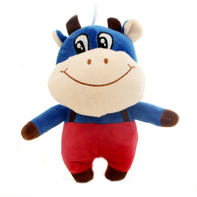 Poupée de peluche de vache à zodiaque d'EN71 30cm Skin Friendly Company
