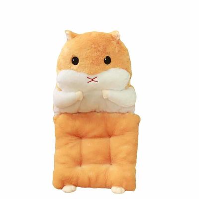 Coussin détachable multifonctionnel de peluche de hamster