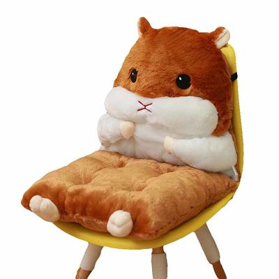 Coussin détachable multifonctionnel de peluche de hamster
