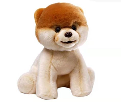 Jouet mignon de peluche de chien bourré par coton gentil à croquer de 20cm pp