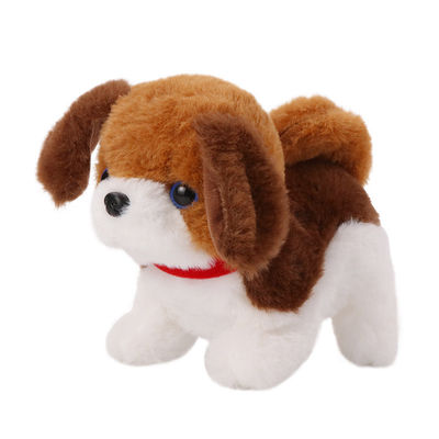 Poupée 20cm exprimante inodore de peluche de chien pour des enfants