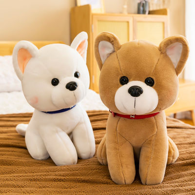 Jouets bourrés Brushy de chien d'OEM avec le logo imprimé