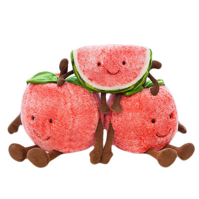 Oreiller lavable de fruit de simulation de la machine EN71 pour des enfants
