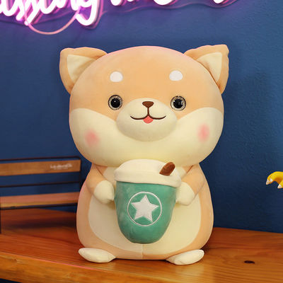 Jouet de chiot bourré par tissu mou superbe de peluche d'enfants