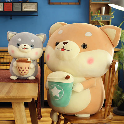 Jouet de chiot bourré par tissu mou superbe de peluche d'enfants