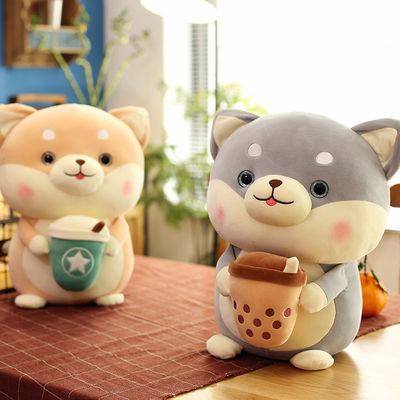 Jouet de chiot bourré par tissu mou superbe de peluche d'enfants