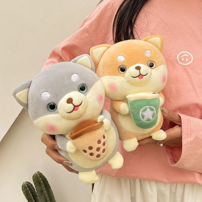 Jouet de chiot bourré par tissu mou superbe de peluche d'enfants