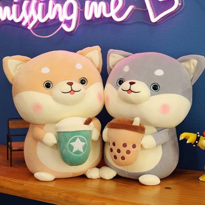 Jouet de chiot bourré par tissu mou superbe de peluche d'enfants