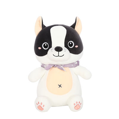 L'animal réaliste de tissu de peluche d'effet de broderie a bourré des jouets