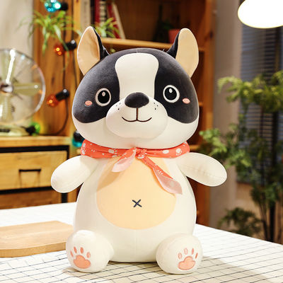 L'animal réaliste de tissu de peluche d'effet de broderie a bourré des jouets