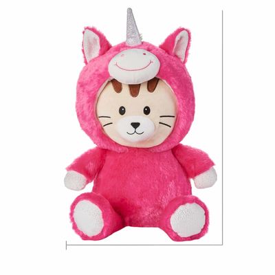 jouets courts d'Unicorn Costume Cat Stuffed Animal de peluche de 20cm