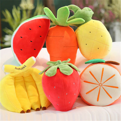 Jouets de peluche de fruit de la simulation ISO9001 pour le décor à la maison