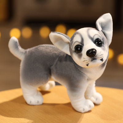 Le coton de pp a rempli jouet court 20cm de chien de simulation de peluche