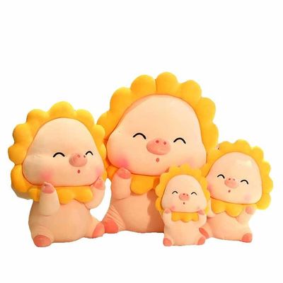 Jouets amicaux de peluche de peluche de porc de la peau 30cm Sun